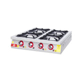 Aragaz de banc, GPL sau gaz, cu 4 arzătoare, DRNLOS-4